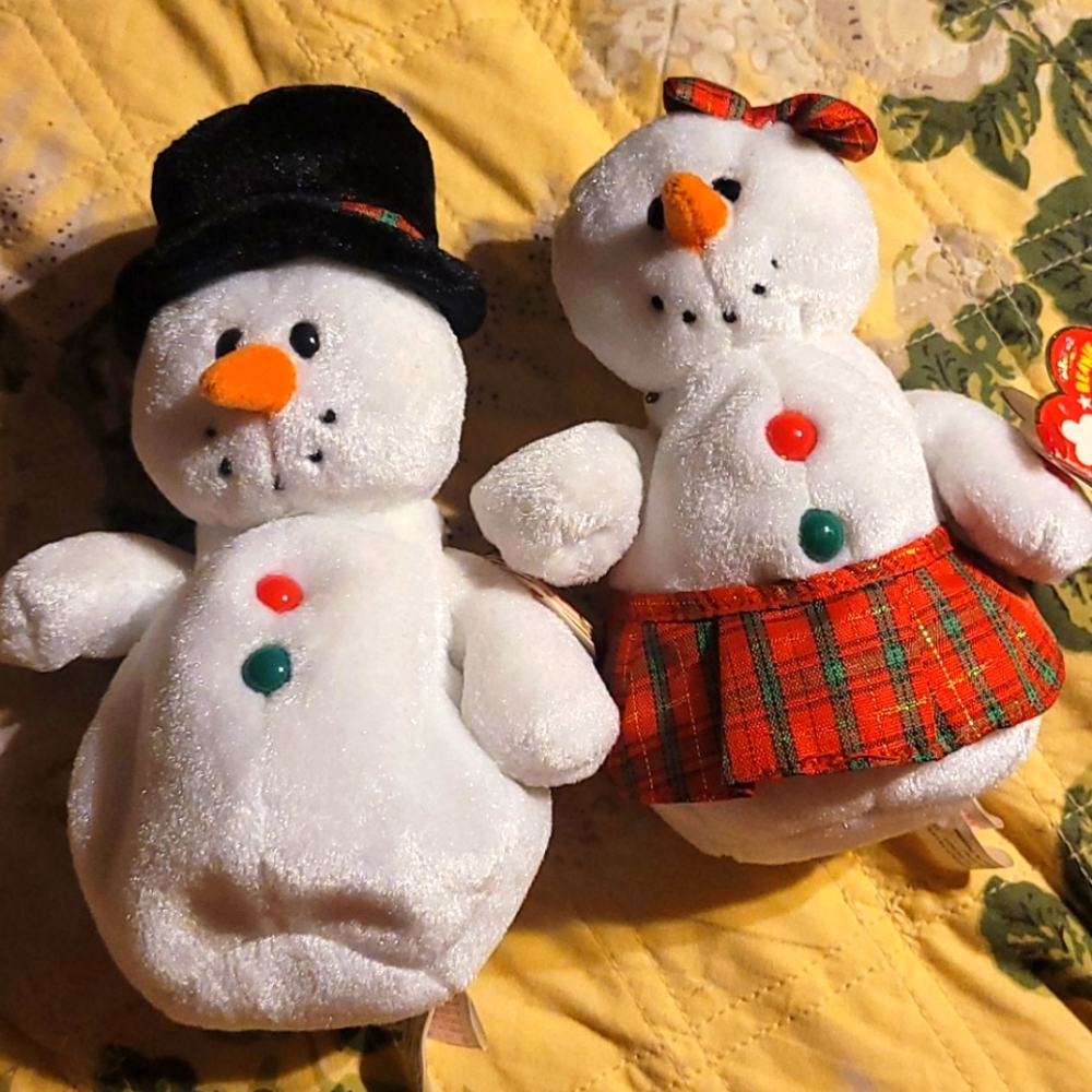 Ty beanie 2007 snowmen